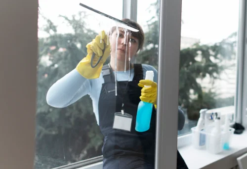 Nettoyage de vitres intérieures et extérieures à Sandouville